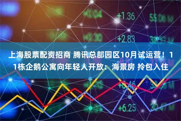 上海股票配资招商 腾讯总部园区10月试运营！11栋企鹅公寓向年轻人开放：海景房 拎包入住